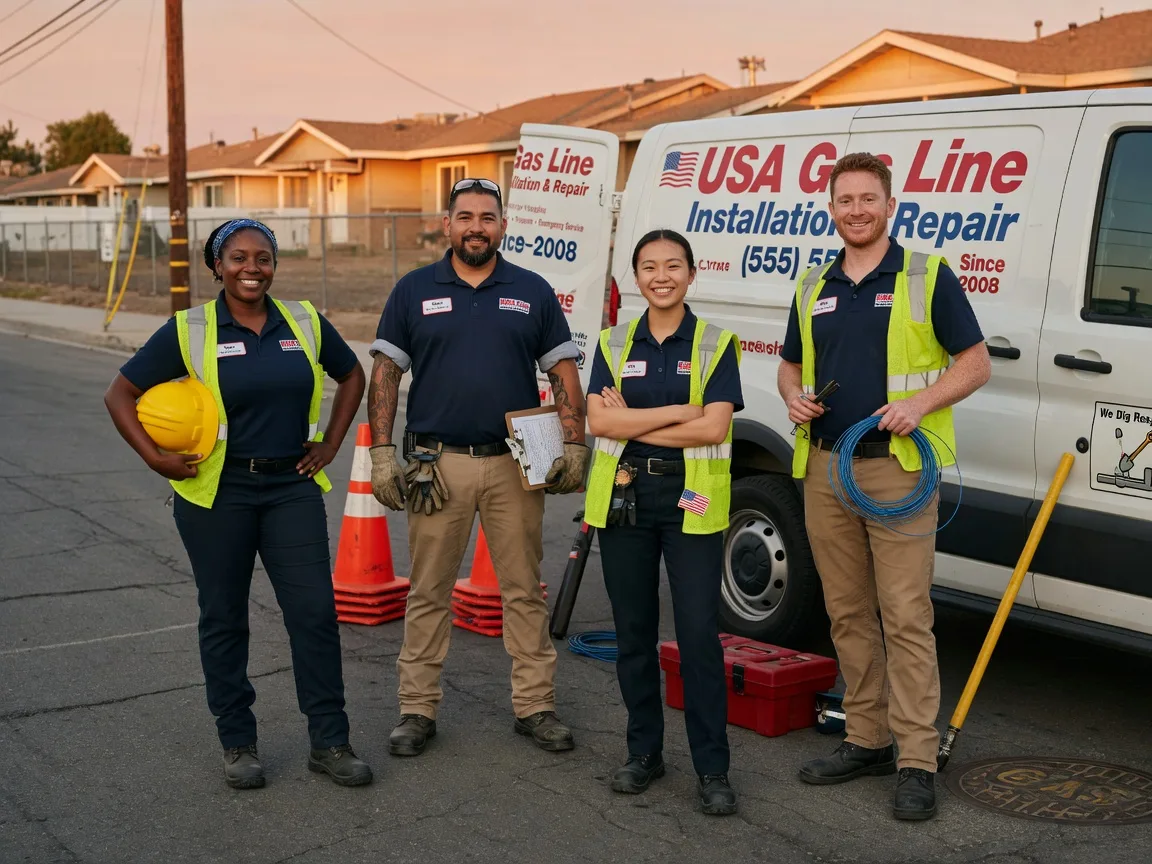 Gas Line Installation company in Elgin, IA
